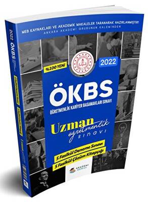 Akademi Denizi Yayıncılık ÖKBS Uzman Öğretmenlik 5 Fasikül Deneme 5 Fasikül Soru - Kolektif kitap kapağı
