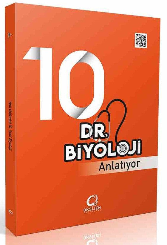 Oksijen 10. Sınıf Biyoloji Dr. Biyoloji Anlatıyor kitap kapağı
