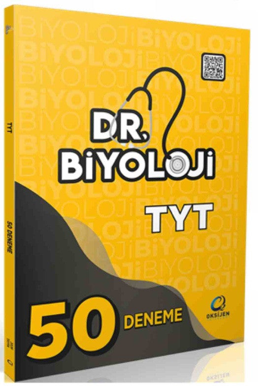 Oksijen 2026 Tyt Biyoloji Dr. Biyoloji Tyt 50 Deneme kitap kapağı