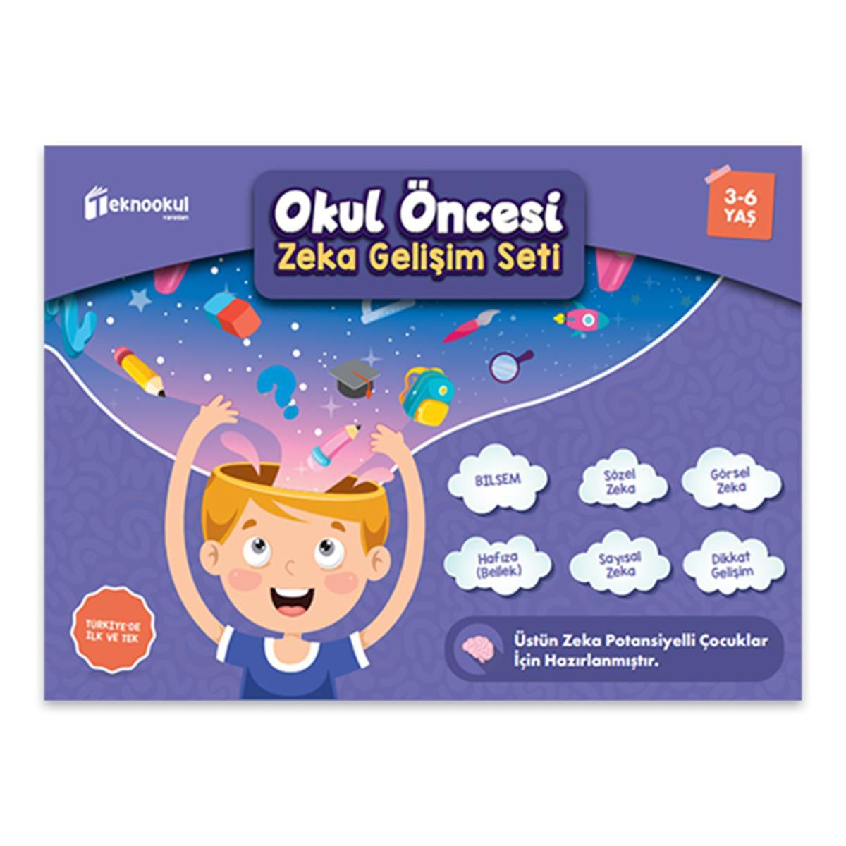 Okul Öncesi Zeka Gelişim Seti kitap kapağı