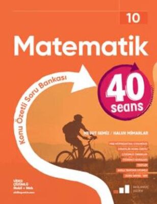 10. Sınıf 40 Seans Matematik - Haluk Mimarlar kitap kapağı