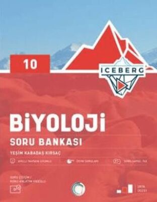 10. Sınıf Iceberg Biyoloji Soru Bankası - Yeşim Kabadaş Kırsaç kitap kapağı