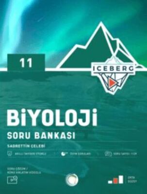 11. Sınıf Iceberg Biyoloji Soru Bankası - Kolektif kitap kapağı