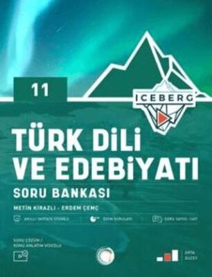 11. Sınıf Iceberg Türk Dili ve Edebiyatı Soru Bankası - Metin Kirazlı kitap kapağı