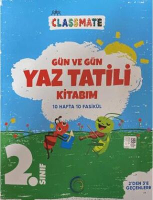 Okyanus Yayınları 2. Sınıf Gün Ve Gün Yaz Tatil Kitabım - Kolektif kitap kapağı