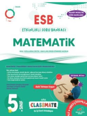 5. Sınıf Classmate Matematik Etkinlikli Soru Bankası Okyanus Yayınları - Kolektif kitap kapağı