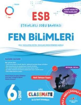 6. Sınıf Classmate Fen Bilimleri Etkinlikli Soru Bankası - Kolektif kitap kapağı