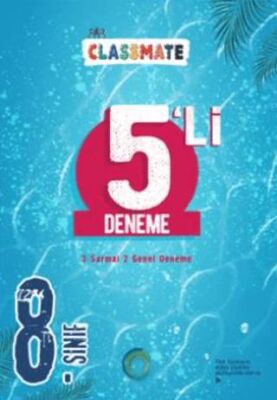 8. Sınıf Sözel ve Sayısal Bölümlerle 5 li Deneme Okyanus Yayınları - Komisyon kitap kapağı