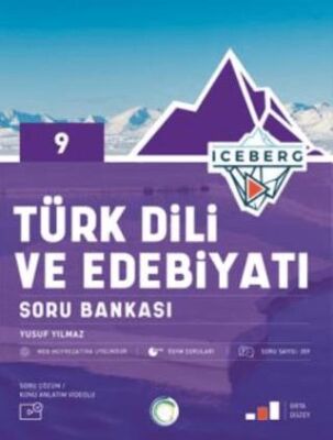 9. Sınıf Iceberg Türk Dili ve Edebiyatı Soru Bankası - Yusuf Yılmaz kitap kapağı