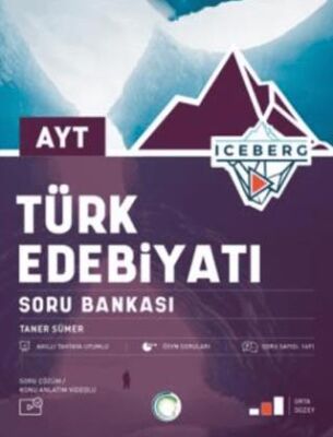 AYT Iceberg Türk Edebiyatı Soru Bankası - Kolektif kitap kapağı