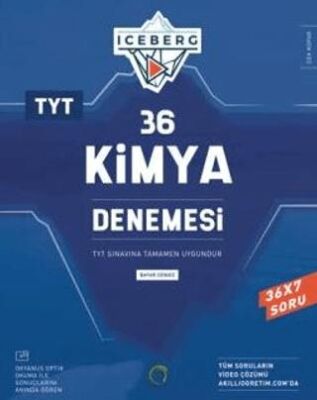 TYT Iceberg 36 Kimya Denemesi - Bayar Cengiz kitap kapağı