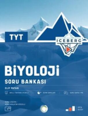 TYT Iceberg Biyoloji Soru Bankası - Kolektif kitap kapağı