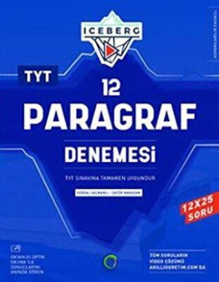 TYT Paragraf Iceberg 12 Deneme - Kolektif kitap kapağı