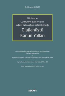 Olağanüstü Kanun Yolları - Mehmet Gürler kitap kapağı