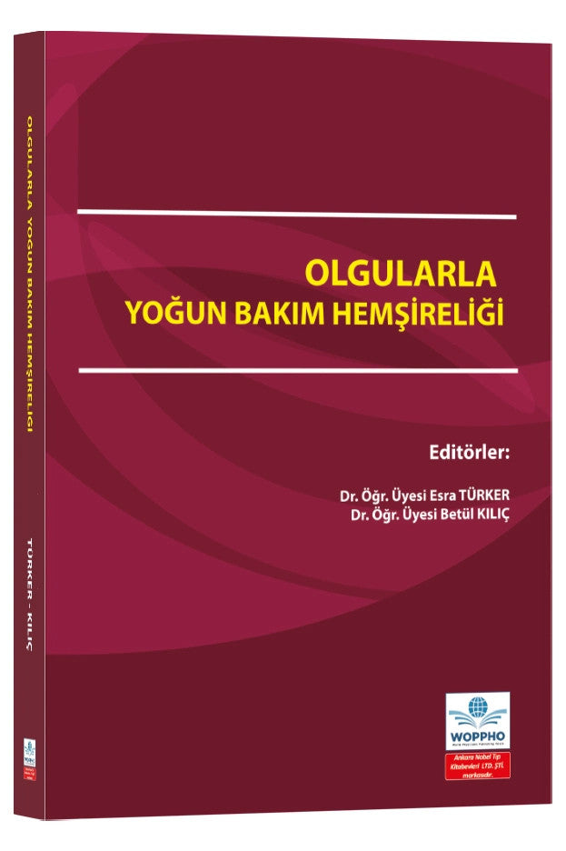 Olgularla Yoğun Bakım Hemşireliği kitap kapağı