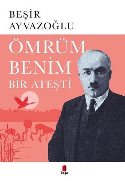 Ömrüm Benim Bir Ateşti-(Ahmet Haşim - Beşir Ayvazoğlu kitap kapağı