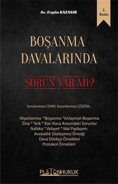 Boşanma Davalarında Sorun var mı? | Platon Hukuk Yayınevi (İnce Kapak) - Resim 1