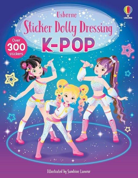 Sticker Dolly Dressing K-POP | Usborne (İnce Kapak) - Resim 1