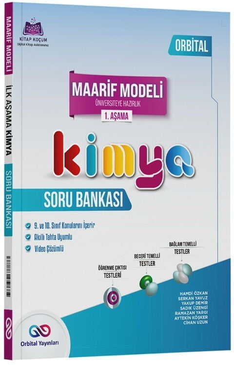 Kimya Maarif Model 1. Aşama Soru Bankası - Hamdi Özkan kitap kapağı