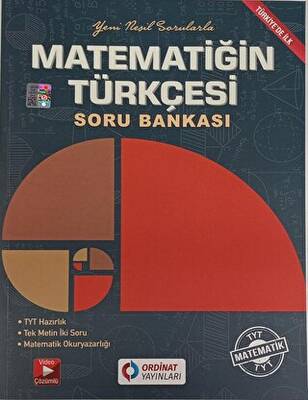 Ordinat Yayınları Tyt Matematiğin Türkçesi Soru Bankası 2024 - Kolektif kitap kapağı