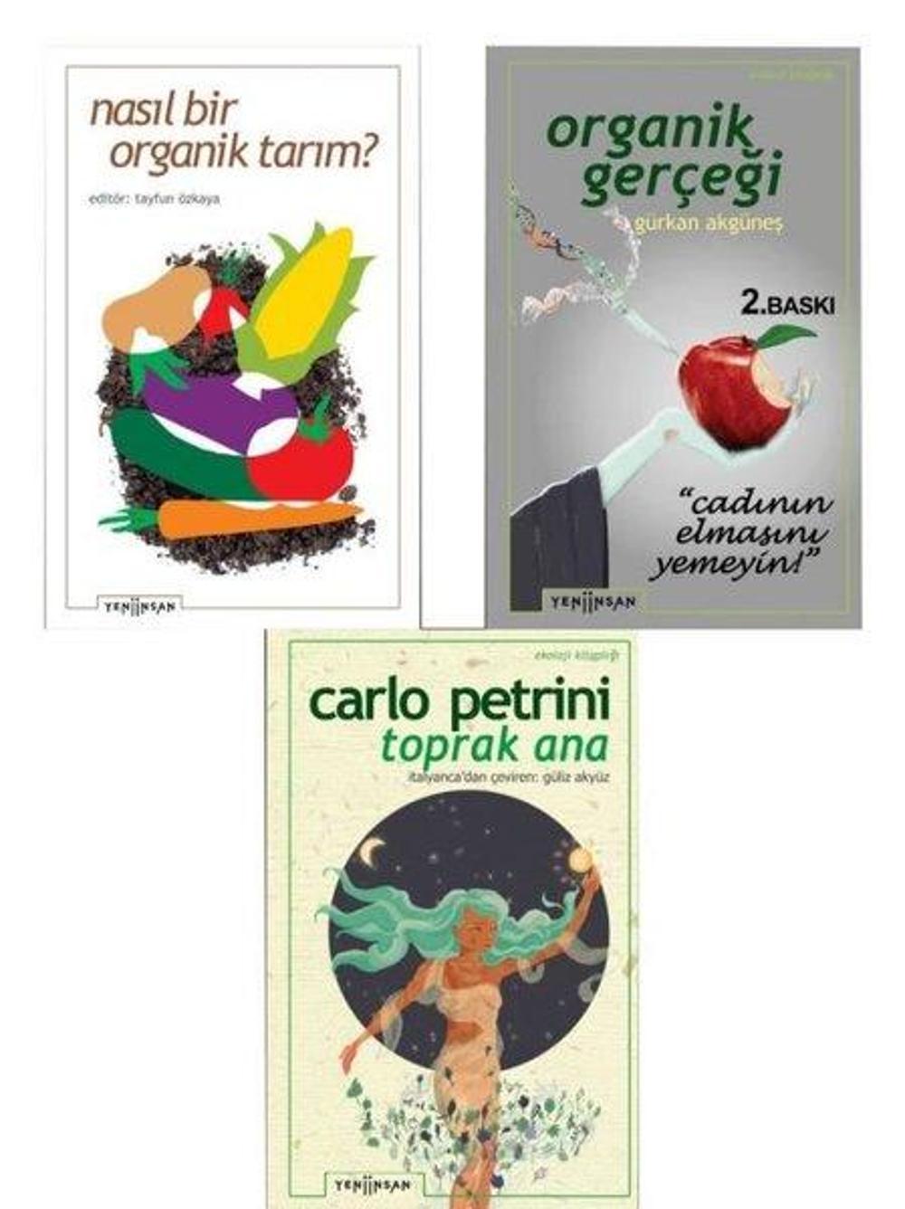 Organik Tarım Seti - 3 Kitap Takım | Yeni İnsan Yayınevi