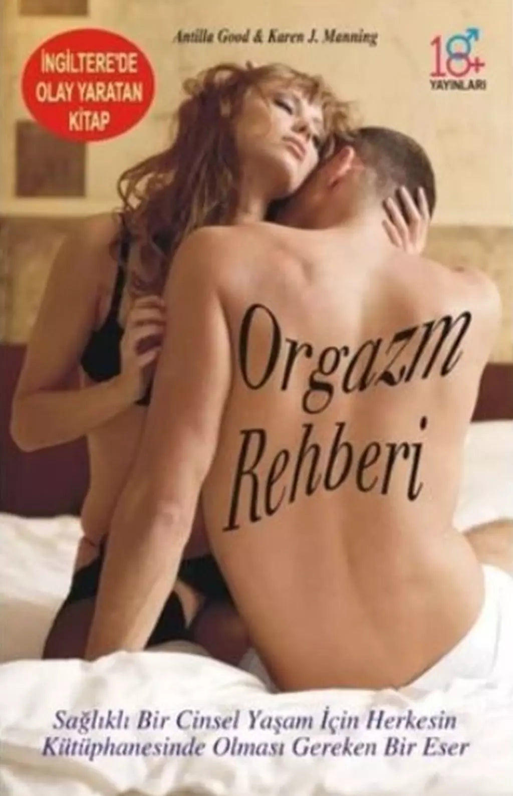 Orgazm Rehberi - Antilla Good kitap kapağı