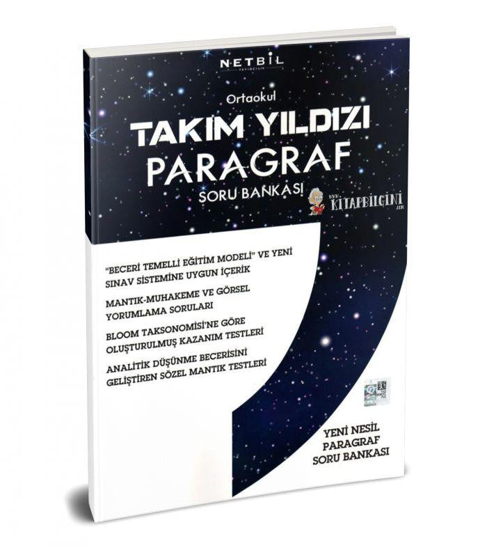 Ortaokul Takım Yıldızı Paragraf Soru Bankası kitap kapağı