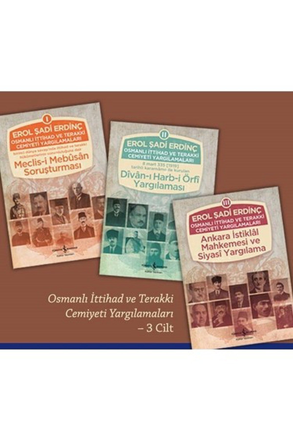 Osmanlı Ittihad Ve Terakki Cemiyeti Yargılamaları (3 Kitap Set Ciltli) kitap kapağı