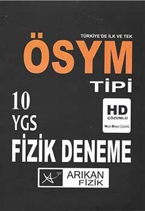 ÖSYM Tipi YGS Fizik Deneme (10 Deneme) kitap kapağı