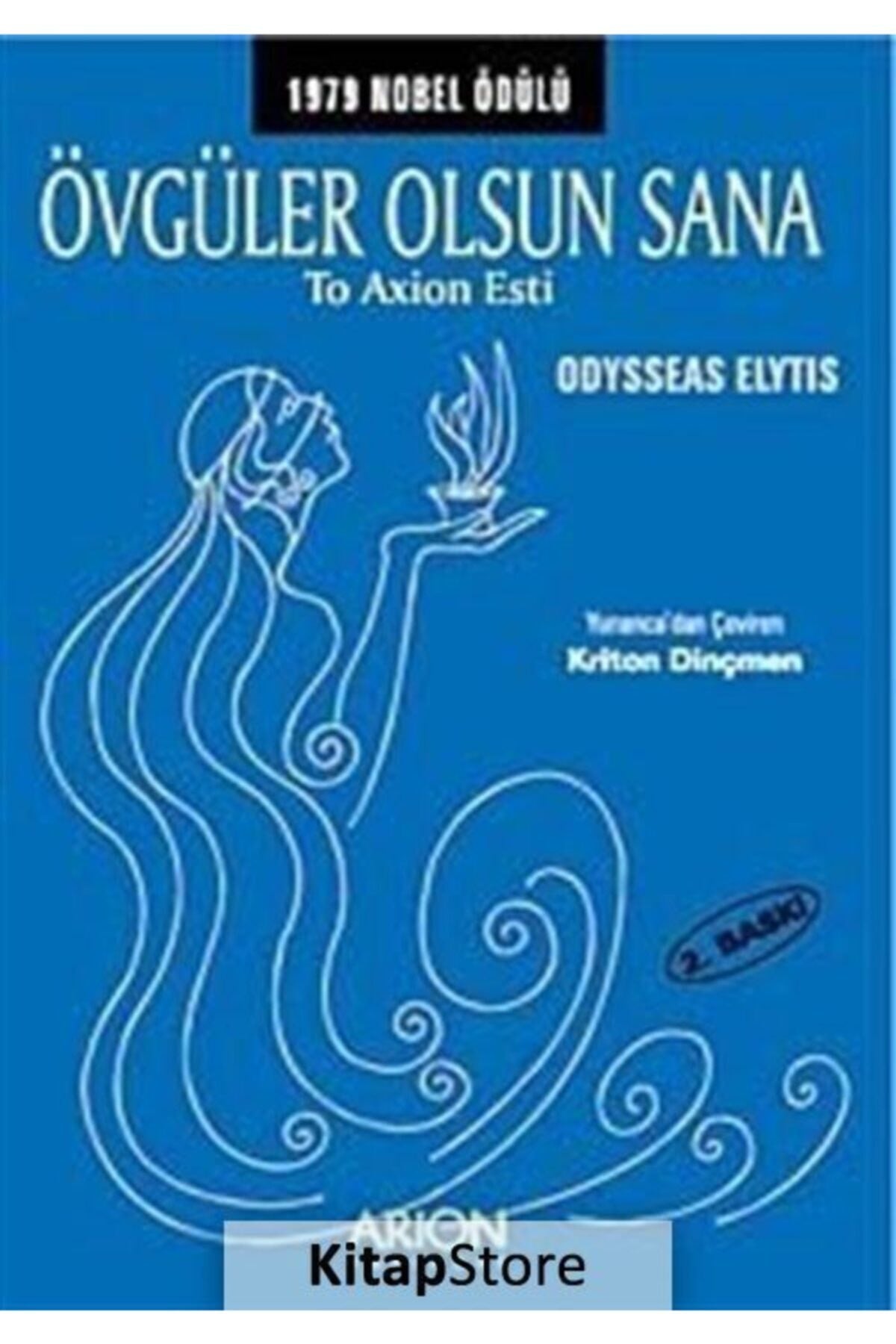 Övgüler Olsun Sana - Odysseas Elytis kitap kapağı