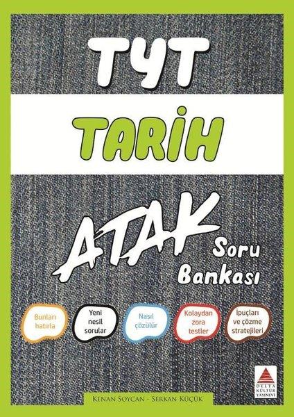 TYT Tarih Soru Bankası Atak | Delta Kültür-Eğitim (İnce Kapak) - Resim 1