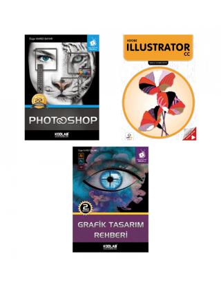 Grafik Tasarım Seti (3 Kitap Takım) | Kodlab Yayın Dağıtım (Ciltsiz) - Resim 1