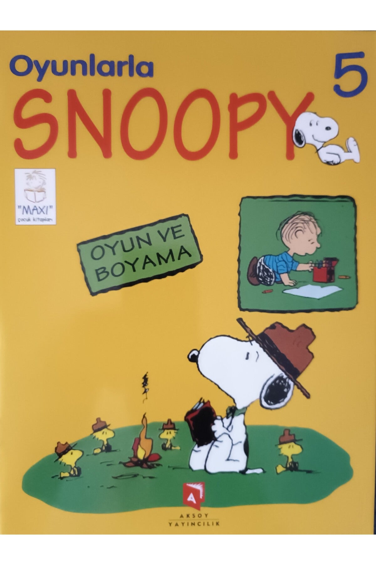 Oyunlarla Snoopy 5 - Kolektif kitap kapağı