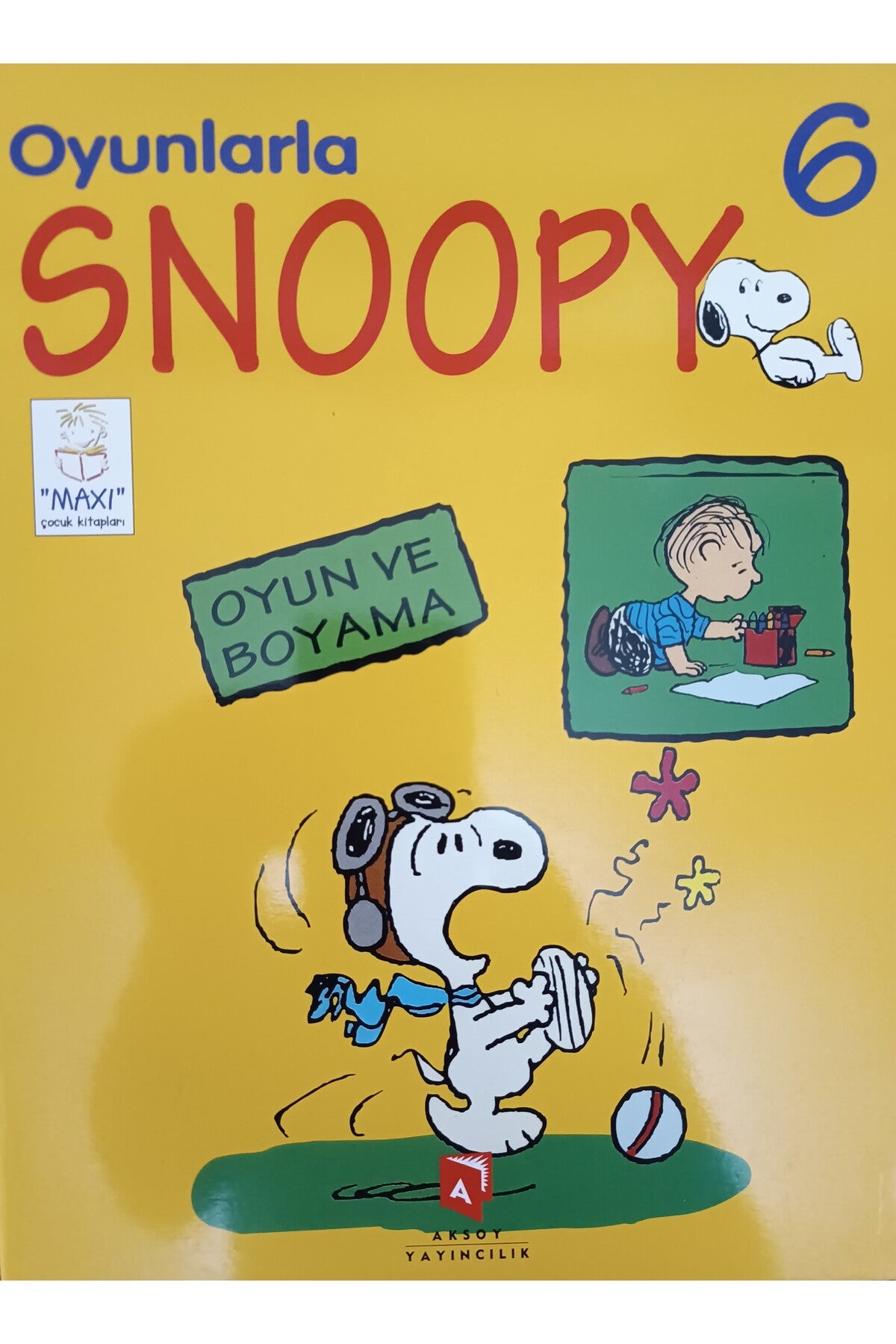Oyunlarla Snoopy 6 - Kolektif kitap kapağı