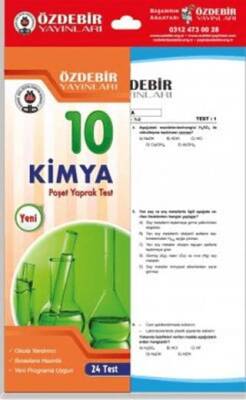 10. Sınıf Kimya Yaprak Test - Kolektif kitap kapağı