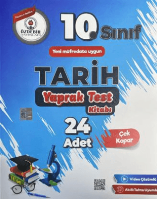 10. Sınıf Tarih Yaprak Test - Kolektif kitap kapağı