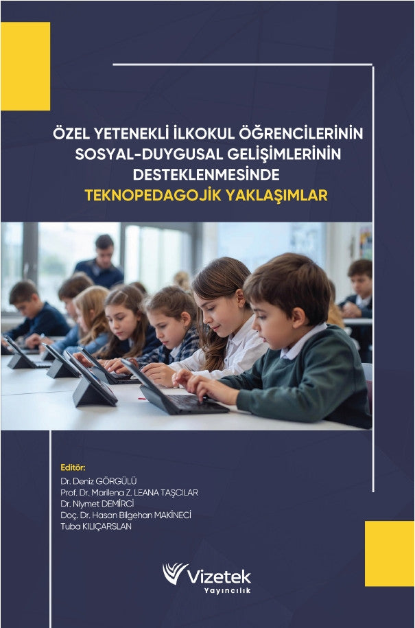 Özel Yetenekli İlkokul Öğrencilerinin Sosyal-Duygusal Gelişimlerinin Desteklenmesinde Teknopedagojik kitap kapağı