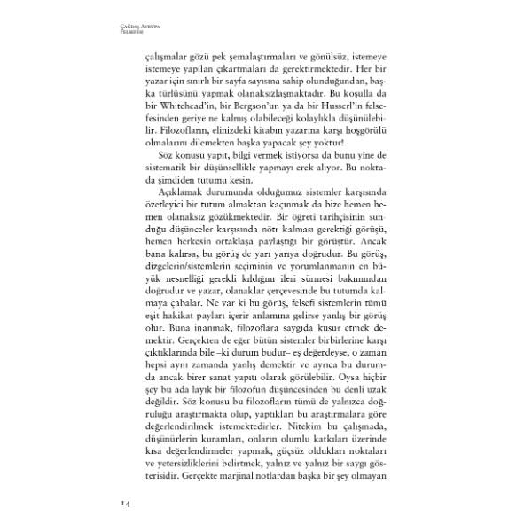 Çağdaş Avrupa Felsefesi | Fol Kitap