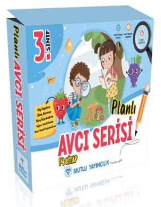 3. Sınıf Planlı Avcı Serisi Seti (14 Kitap) | Mutlu Yayıncılık (Ciltsiz) - Resim 1