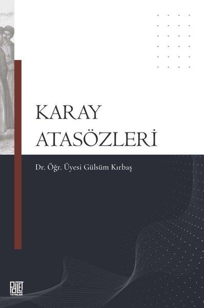 Karay Atasözleri | Palet Yayınları (İnce Kapak) - Resim 1