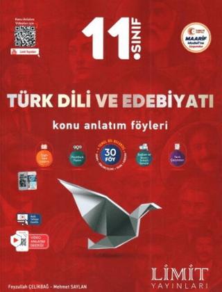 11. Sınıf Türk Dili ve Edebiyatı Konu Anlatım Föyleri | Limit Yayınları (Ciltsiz) - Resim 1