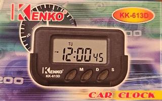 Kenko KK-613D Dijital Küçük Masa-Araba Saati-Alarm-Kronometre | Kenko - Resim 1