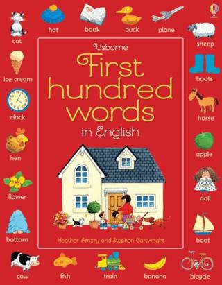 First Hundred Words in English | Usborne (Ciltsiz) - Resim 1