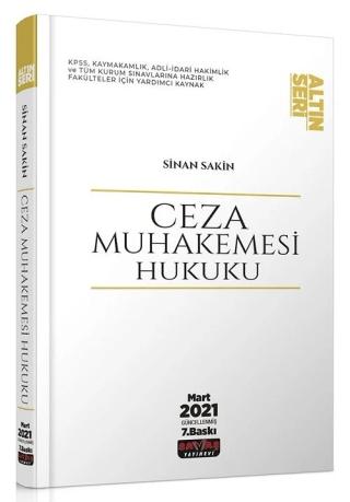Ceza Muhakemesi Hukuku Altın Seri | Savaş Yayınevi (Ciltsiz) - Resim 1