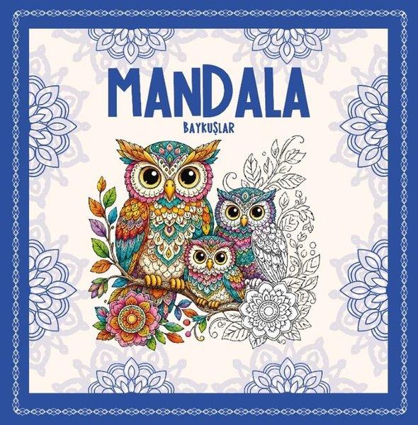 Mandala-Baykuşlar | Vivago Art (İnce Kapak) - Resim 1