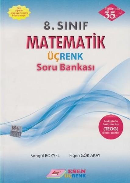 Esen Üçrenk 8. Sınıf Matematik Soru Bankası | Esen Yayıncılık - Eğitim - Eğitim Dizisi (İnce Kapak) - Resim 1