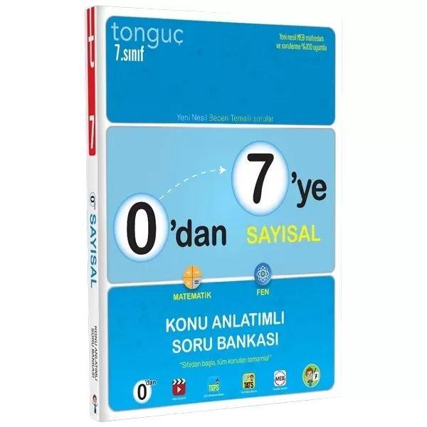 0'dan 7'ye Sayısal Konu Anlatımlı Soru Bankası | Tonguç Akademi (İnce Kapak) - Resim 1