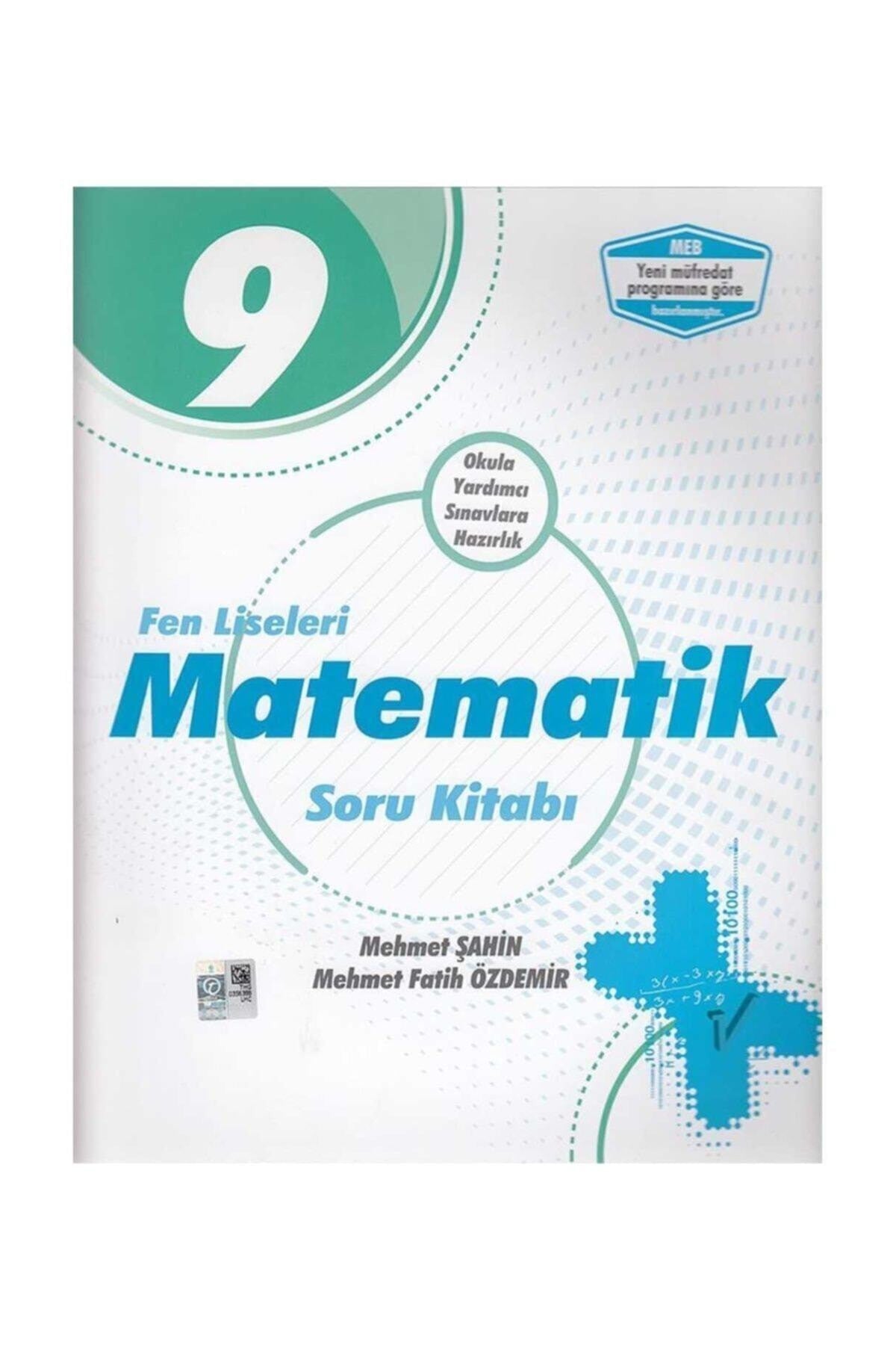 ?palme Yayınları 9. Sınıf Fen Liseleri Matematik Soru Kitabı - Mehmet Şahin kitap kapağı