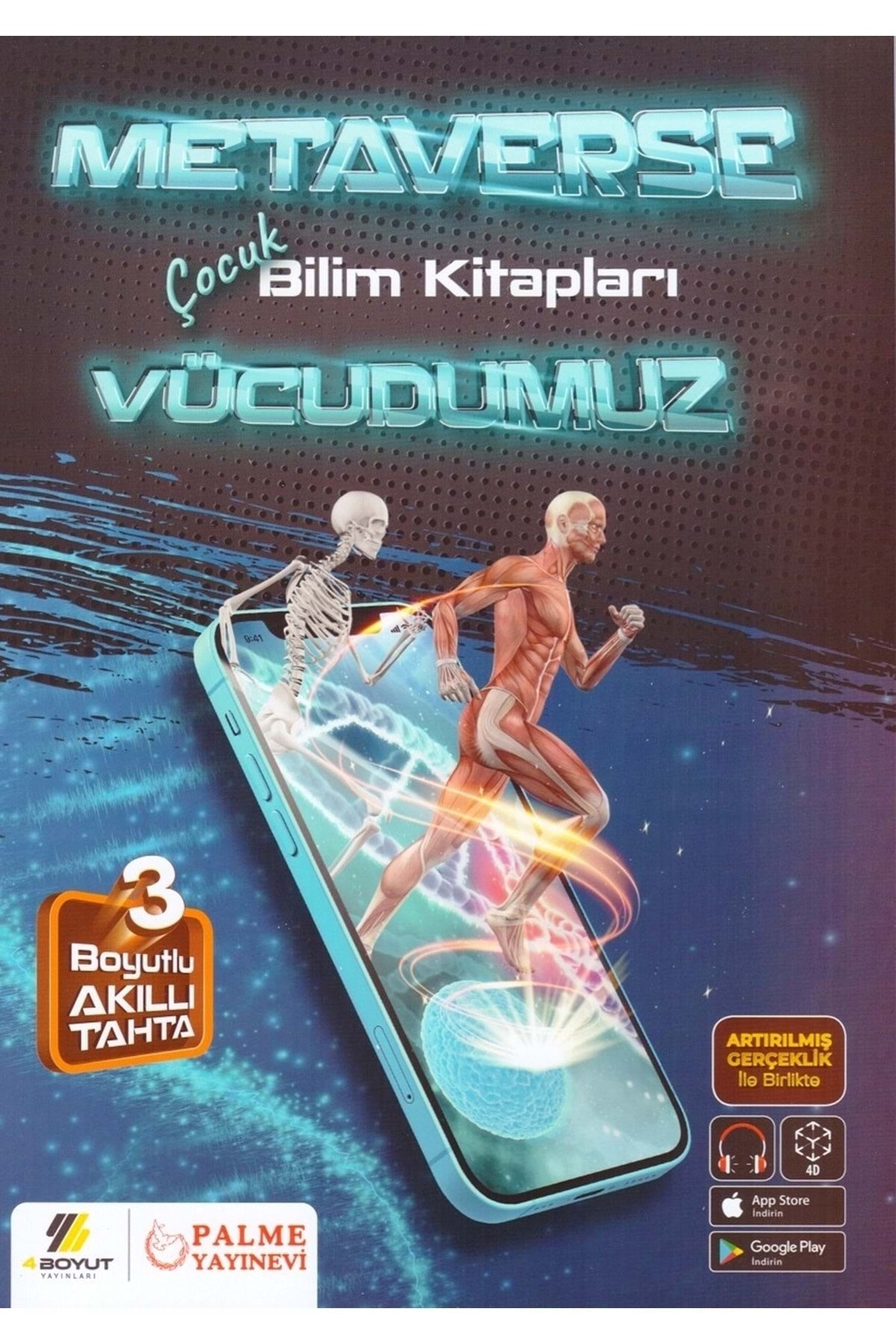 Palme Yayınları Palme Boyut Metaverse Vücudumuz Çocuk Bilim kitap kapağı