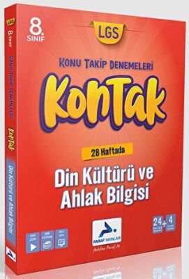 8. Sınıf Din Kültürü ve Ahlak Bilgisi 28 Kontak Deneme - Kolektif kitap kapağı